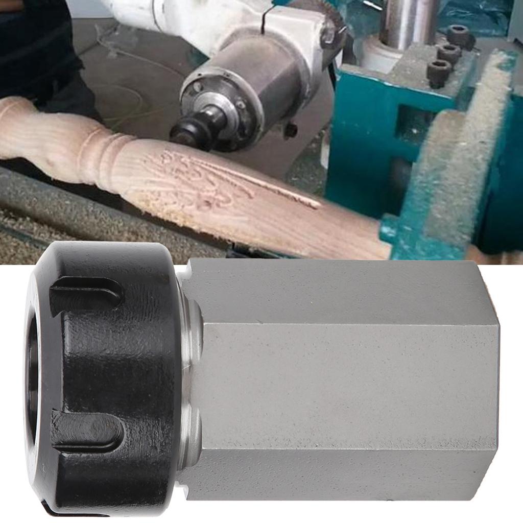 Hex ER25 Collet Chuck Block Tool Holder for CNC Lathe Engraving Machine