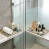 Vanity Tray Luxury Bathroom Counter Tray Glass Perfume Organizer Holder Cosmetics Makeup Skincare Display Decorative Vanity Tray