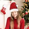 Red Green Flip Sequin Fancy Merry Christmas Hat | Santa Claus Cap for Kids Babies Adults | Free Size XMAS Cap Santa Claus Hat