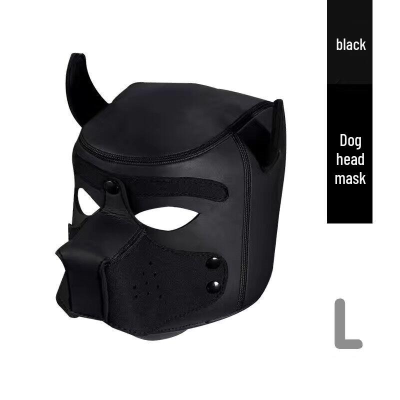 

Съемная смешная маска головы собаки: Альтернативный SM аксессуар для мужчин и женщин