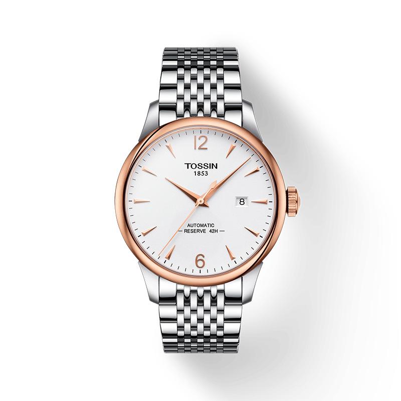 Tossin So Tian Junya Serie Herren-Automatik-Uhr - Nicht mechanisch