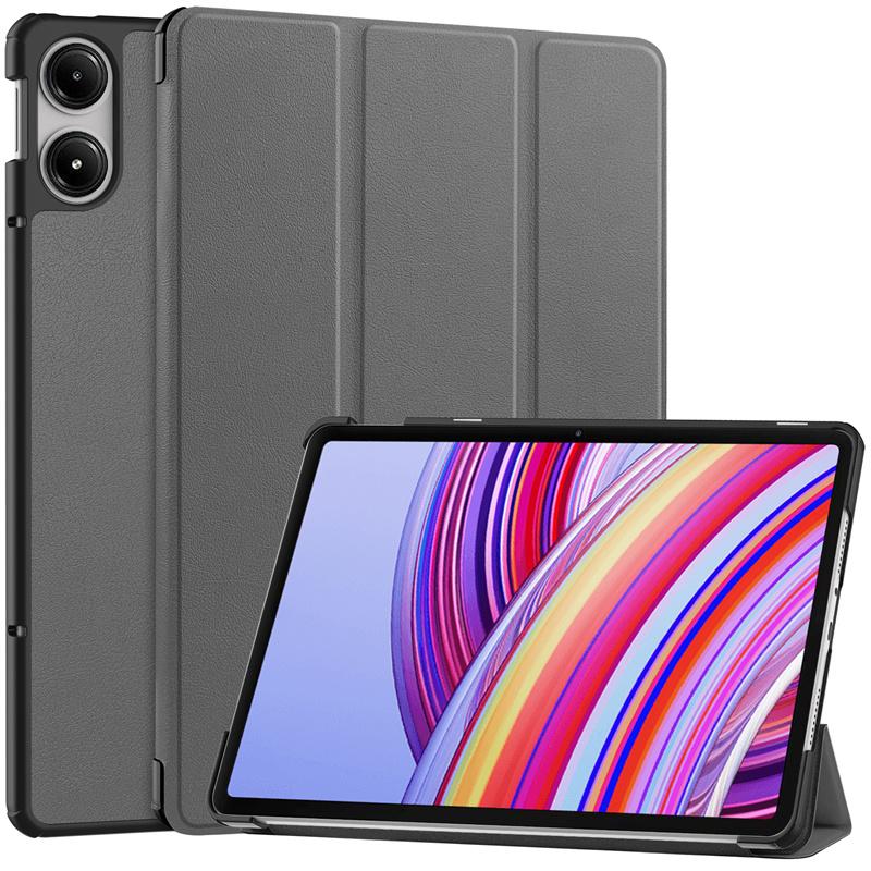 Pour Redmi Pad Pro Case 12.1 pouces Tri-fold Cuir Peint Stand Smart Case Pour Coque Xiaomi Redmi Pad Pro 12.1 2024 Case Cover