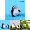Delightful Mini Frog And Penguin Father Son Ornament For Creative Micro Landscapes