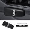 LMN1 Emblems For Volkswagen VW Car Knee Pad Leather Elbow Rest Pad Headrest Car Accessories Golf Jetta Passat Mk4 Mk5 Mk6 CC B5 B6 B7