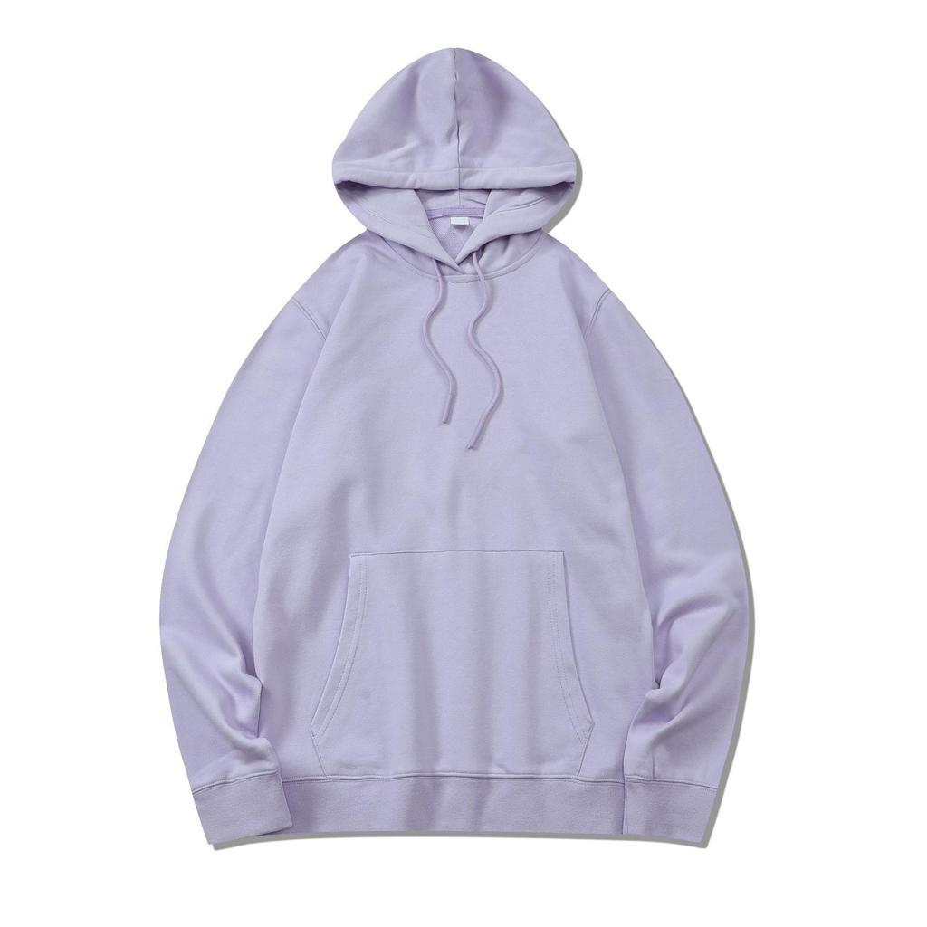 Kadın Düz Renk Kapüşonlu Sweatshirt - Sonbahar/Kış Pullover İşlemeli Tasarımlı