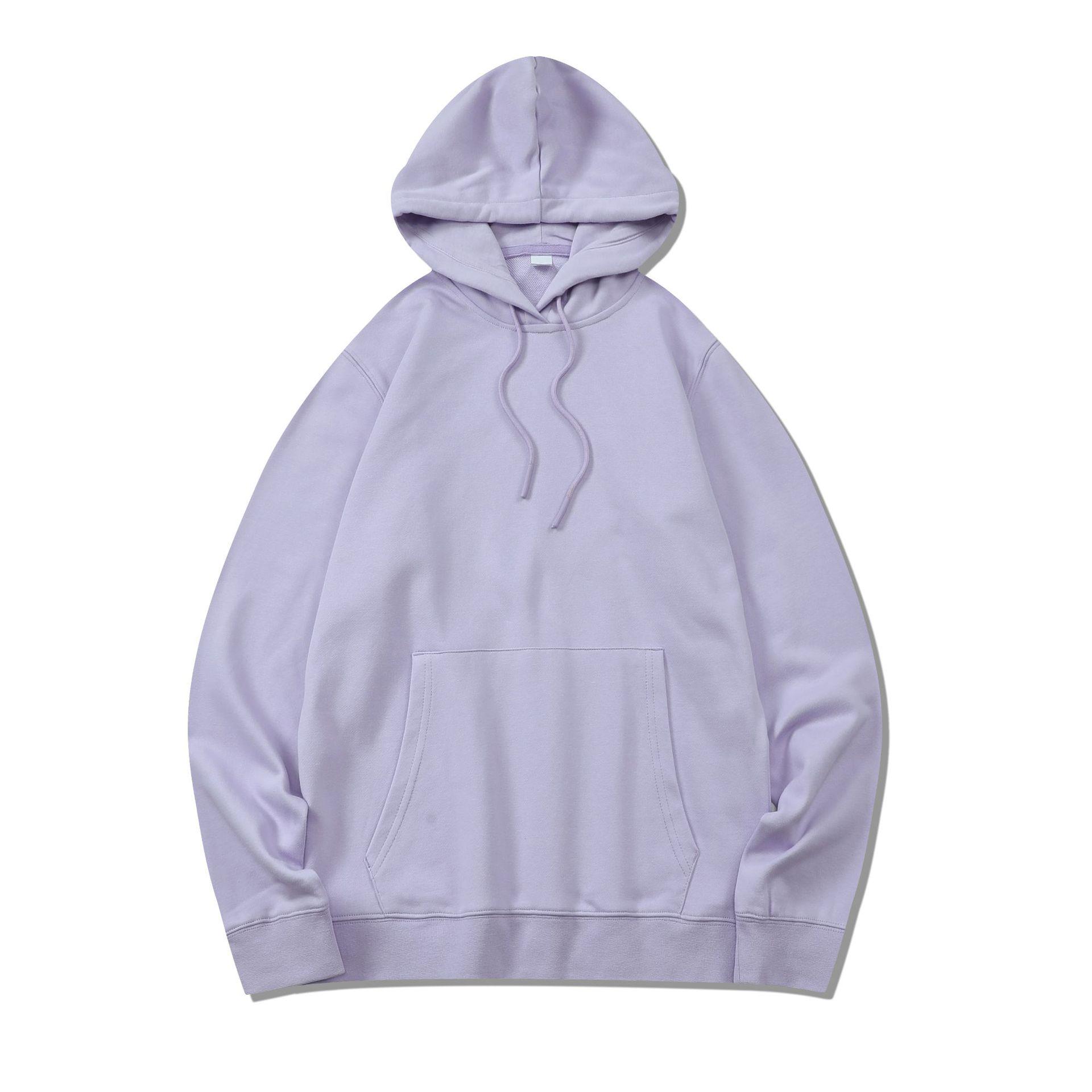 

Женская однотонная толстовка с капюшоном - осенне-зимний пуловер с вышитым дизайном Medium