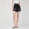 ELLE High-Waisted Simple Slimming Denim Shorts With Cuffed Design Women shorts EQ51159