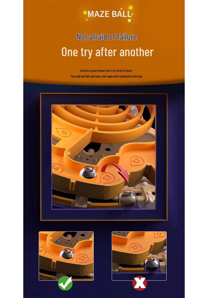 Kids' 3D Maze Ball: Enhance Balance, Concentration & Brain Power