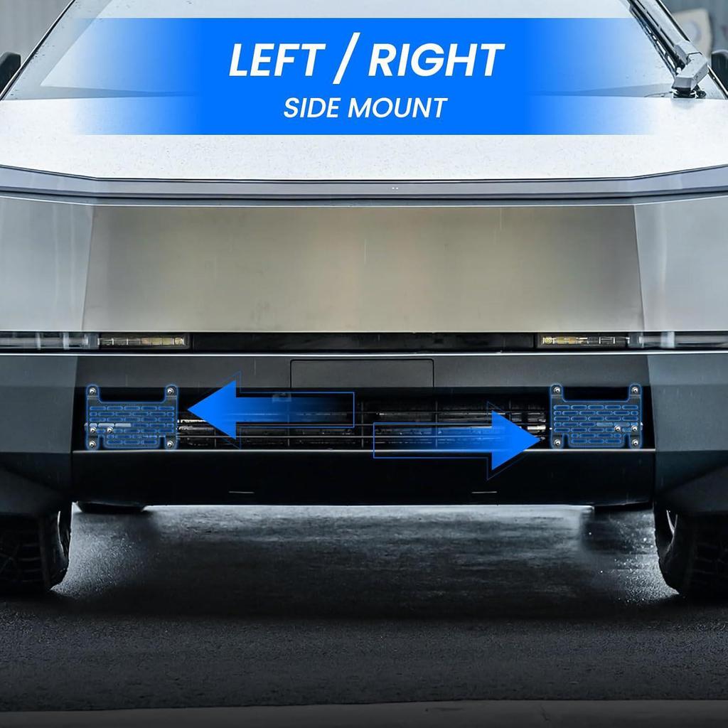 Tesla Cybertruck Quick Mount License Plate Bracket - No Drilling Required