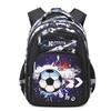Camouflage Football Kids' Backpack: Large Capacity, Spine Protection, Multi-Compartment for Grades 1-3