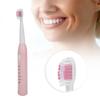 Electric Sonic Toothbrush USB Rechargeable Waterproof Adult Electric ToothbrushPink