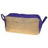Toiletry Bag Jute Natural and Lavender