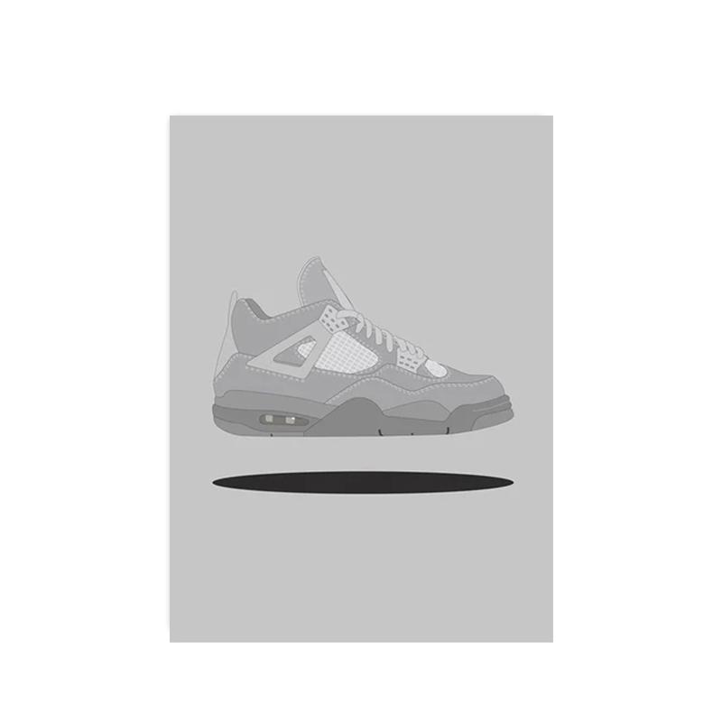 Fashion Sport Shoes Sneakers Posters And Prints Canvas Painting Nordic Wall Art Pictures for Living Room Home Decoration