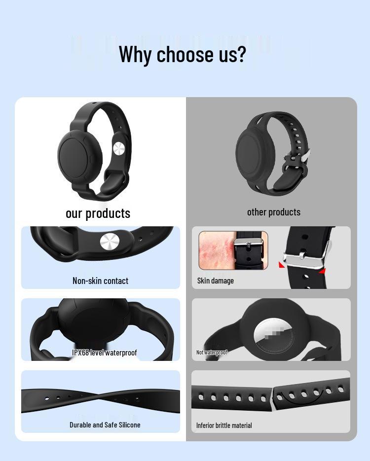 Cross-border GPS Tracker Watch for Kids and Seniors - Anti-Lost Monitoring Device