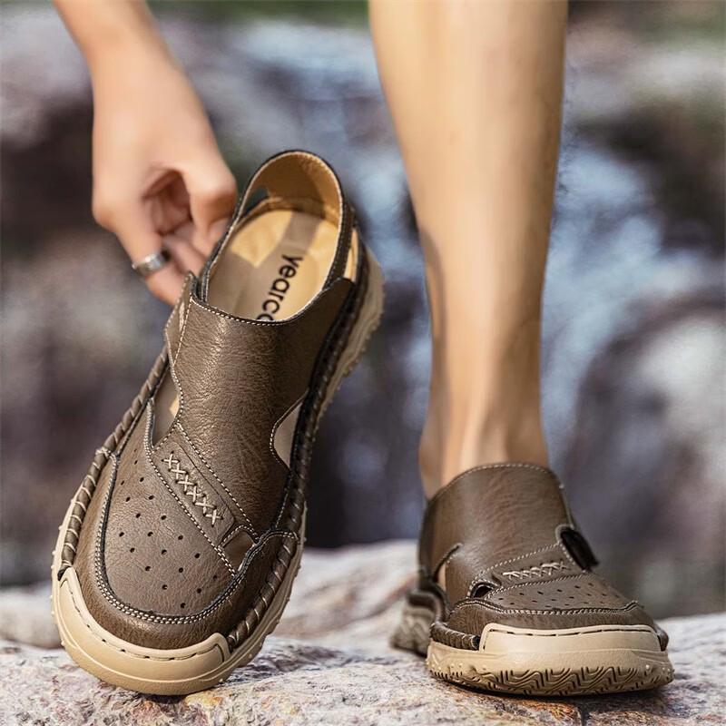 YEARCON Men's Breathable Outdoor Sports Sandals