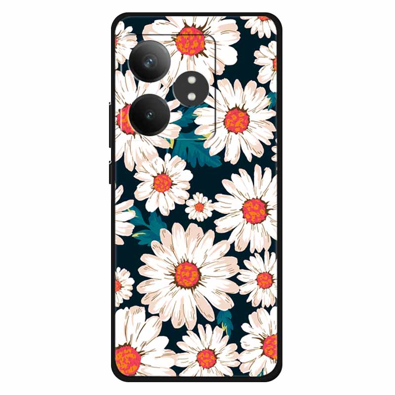 Funda For Realme GT 6T / GT 6 Cases Silicone Planet Painted TPU Soft Phone Back Cover For RMX3853 Protective Coque RMX3851  GT 6