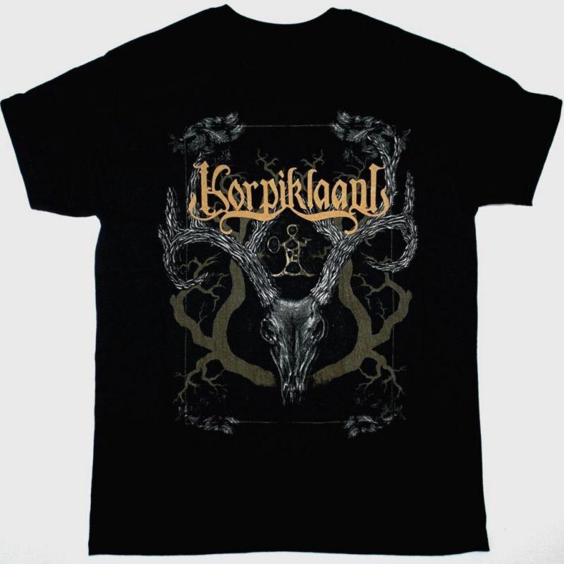 KORPIKLAANI SPIRIT OF THE FOREST Cotton Black All Size T Shirt MC359 Unisex T-Shirt S
