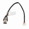 DC Power Jack Cable Replacement Wear Resistant ABS DC Power Jack for Lenovo Ideapad 1109‑02241 11 81CX(CA34)