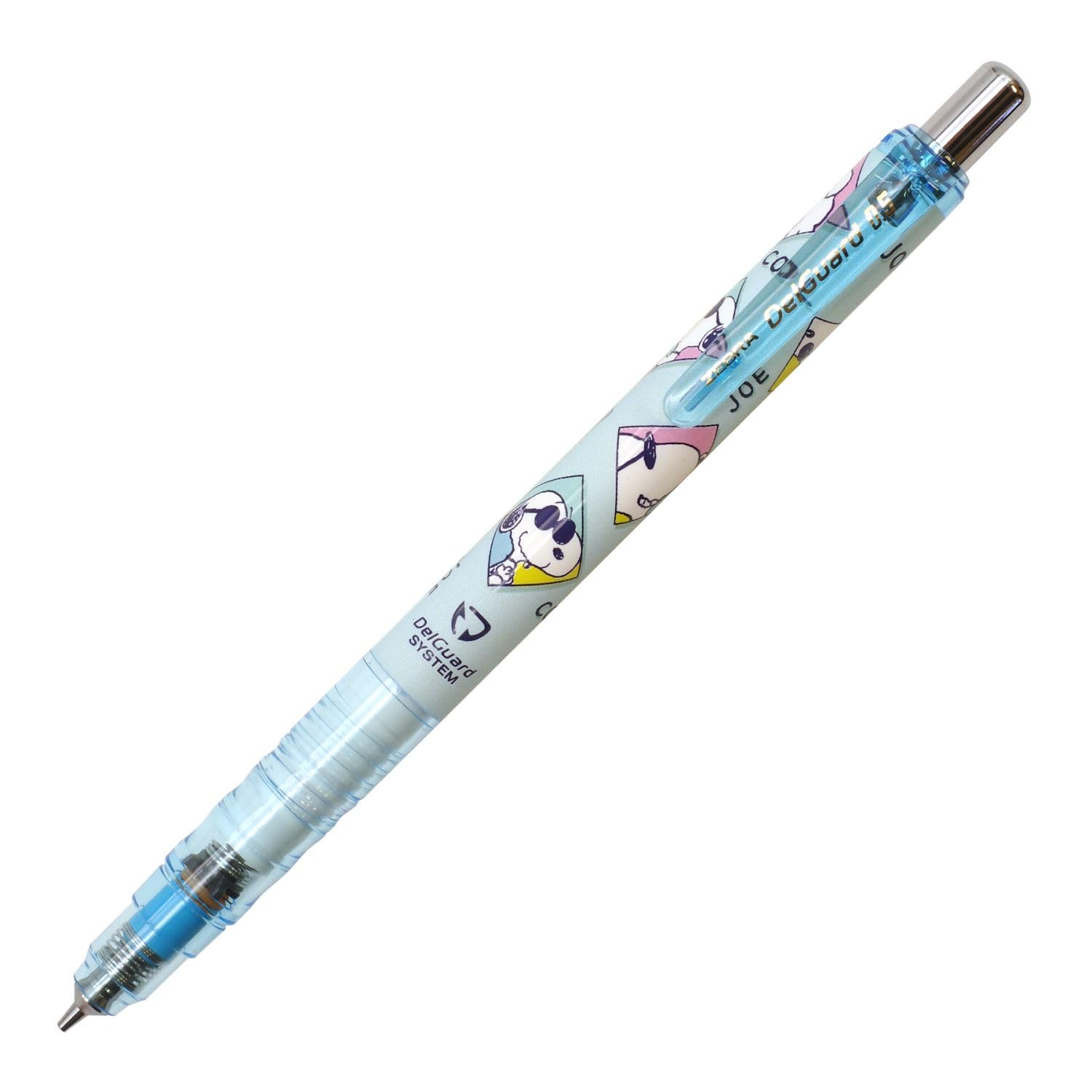 

Zebra Mechanical Pencil DelGuard Snoopy Light Blue 0.5mm P-MA85-SN3-LB