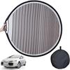 Homaisson Car Dent Detection Board With Storage Bag, 32 Inch Striped Light Reflector Board, Flexible Foldable Dent Panel, Dent Fix Tool For Vehicle