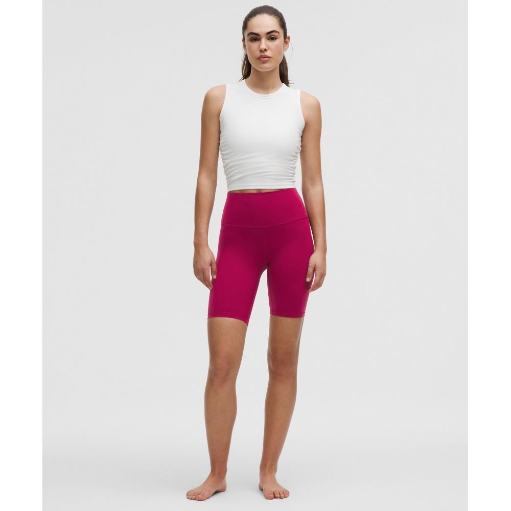 Lululemon Align  High Rise Short 8  Magenta Smoke