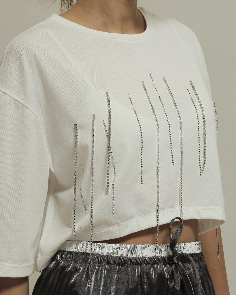 T-shirt MZR 21300 S bianca