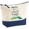 Makeup Bag - PLANETEE - Thank You for Being an Unforgettable Darling - Large Size - Cotton - HD Printing (Made In France)