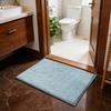 Bathroom Mat, Made Of Thick, Soft, Absorbent Chenille Fabric, Quick-drying Microfiber Material, Rubber Backing, Washable, Suitable For Shower Floors.