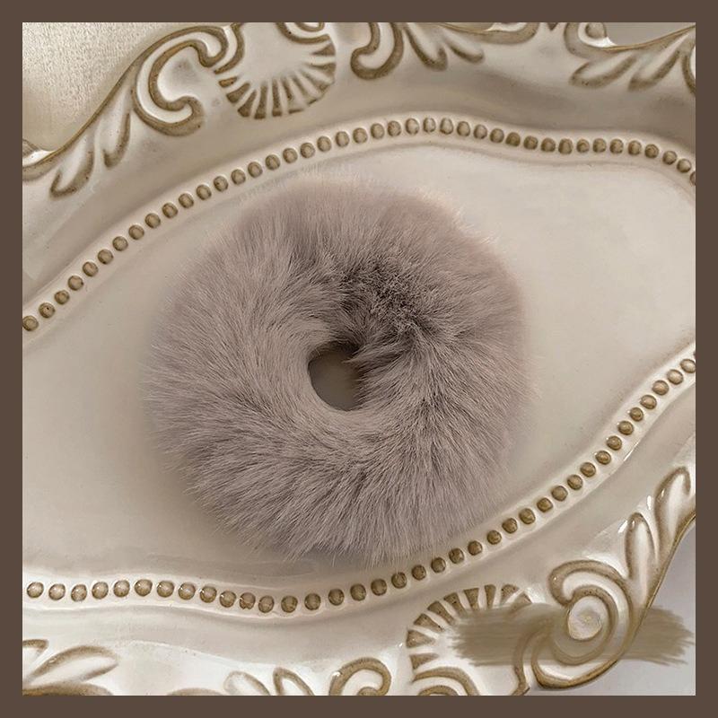 

1 шт. Нова м’яка плюшева мотузка для волосся Корейська товста висока еластична пов’язка для волосся «Ведмідь» Аксесуари для волосся «Кінський хвіст» Головні убори Резинки для волосся