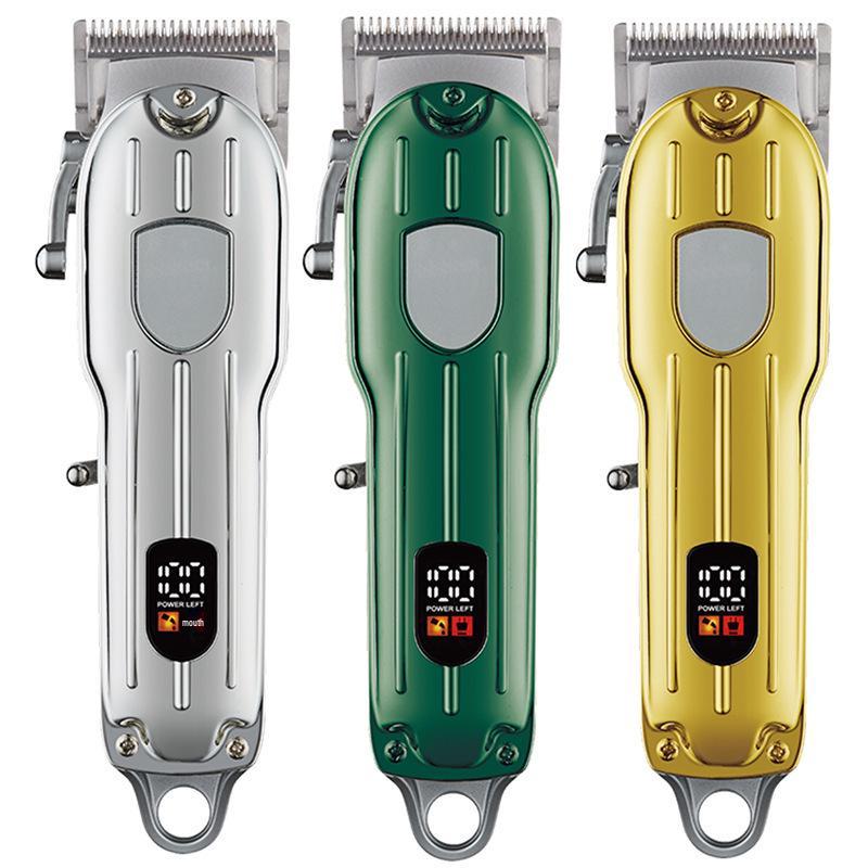 Best-Selling High-Power Metal Men's Hair Clipper & Electric Trimmer for Home & Barber Use
