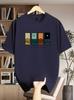 Summer Unisexs One Day At A Time Graphic TShirt Casual ONeck Short Sleeve Tee Minimalist Art Print Streetwear Tops For Unisex