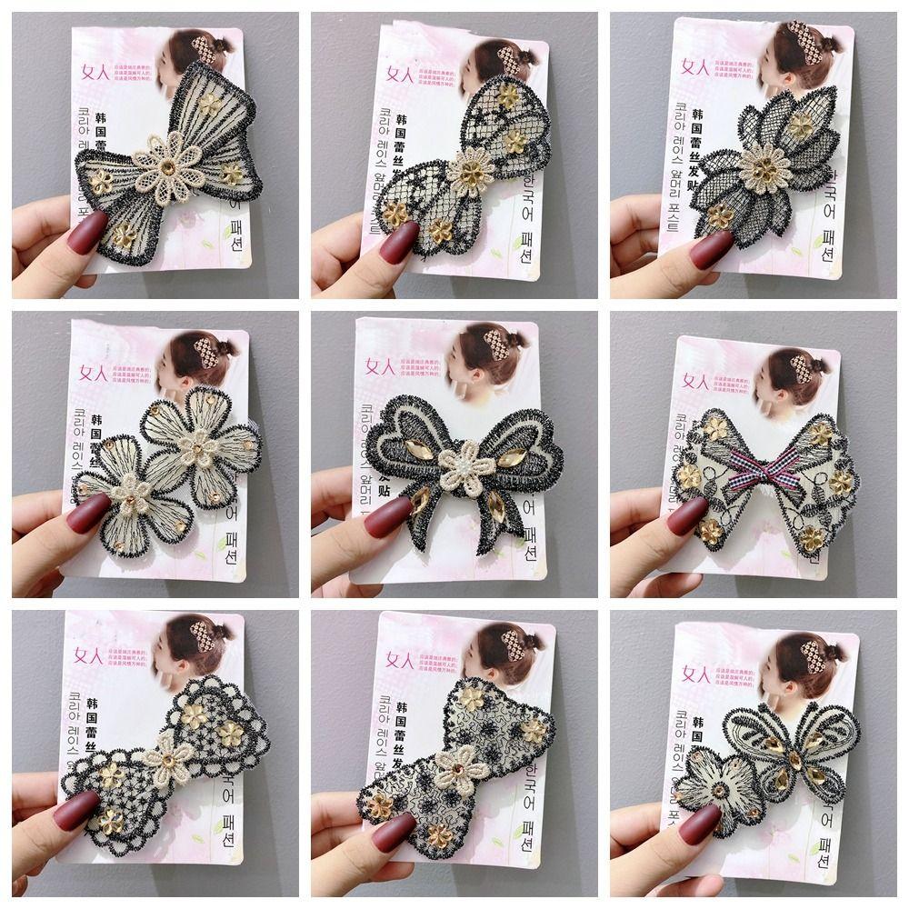 Bow Seamless Magic Paste Butterfly Bangs Paste Fresh   Children