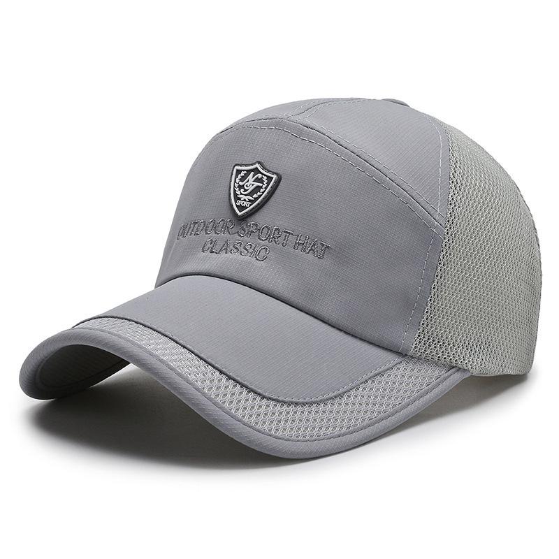 Men's Breathable Mesh Sun Protection Baseball Cap - Casual Summer Fashion