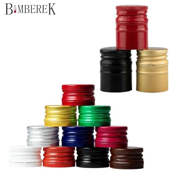 10x DANIEL Glass Bottles 500 ml OMBRE black and transparent for vodka