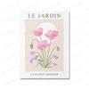 Pastel Flowers Posters Cute Butterfly Floral Prints Botanical Exhibition Wall Art Canvas Painting Modern Living Room Home Decor