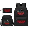 Stranger Things Schülerrucksack+Brotdose+Federmäppchen Dreiteiliges Set KTB
