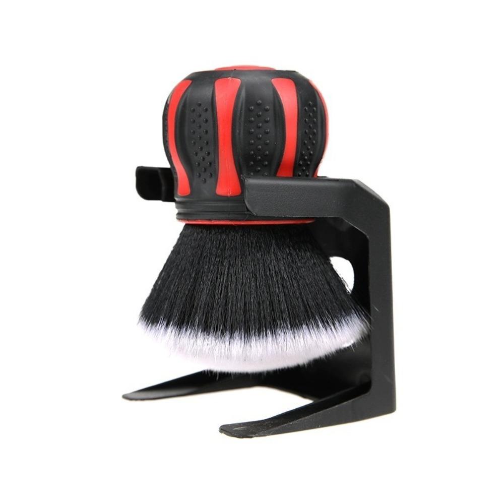 Ultra Soft Bristles Car Cleaning Brush Soft Bristles Multi-Purpose Brush Car Detail Brush Dusting красный