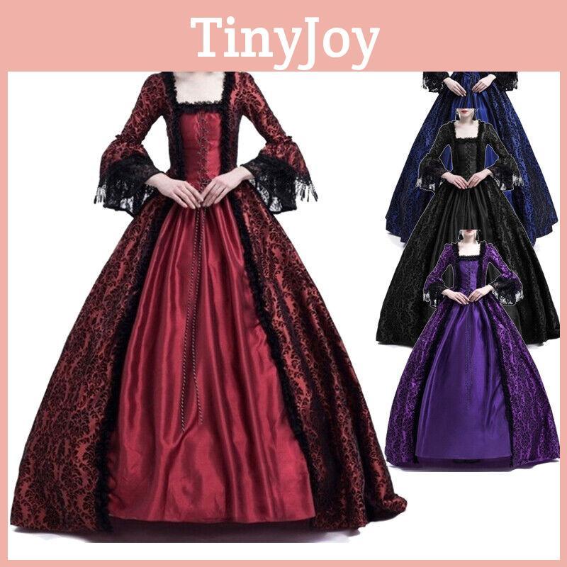 Exquisite Gothic Victorian Maxi Dress For Women With Lace Detailing