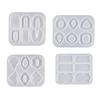 Versatile Epoxy Resin Mold for Necklace Key Chain Pendants Trendy Round and Geometric Shaped Accessories Making Moulds