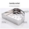 Honggong Stainless Steel Drill-Free Bathroom Corner Storage Shelf