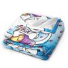Cartoon D-Diddl Soft Blanket  Students Plush Throw Blanket Funny Couch Bed Flannel Bedspread Sofa Bed Cover
