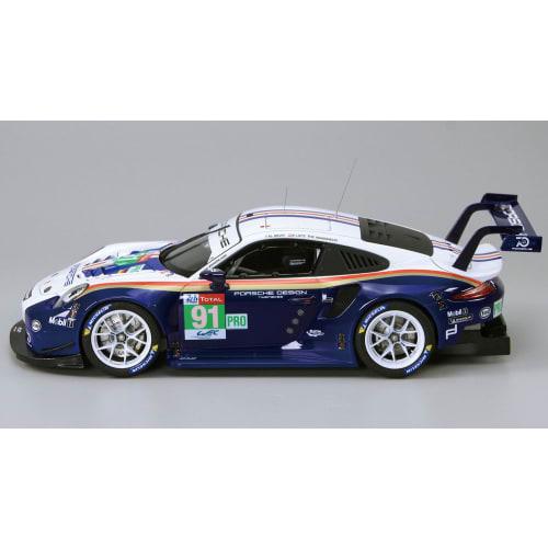 Platz/NuNu 1/24 Scale Porsche 911 (Type 991) RSR 2018 Le Mans 24 Hours Race Car Number 91 Plastic Model Kit PN24049 (Car)