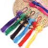 10pcs 21cm Chinese Knot Tassel Colorful Silk Fringe Tassel Trim For New Year Gifts Spring Festival Home Decoration Accessories