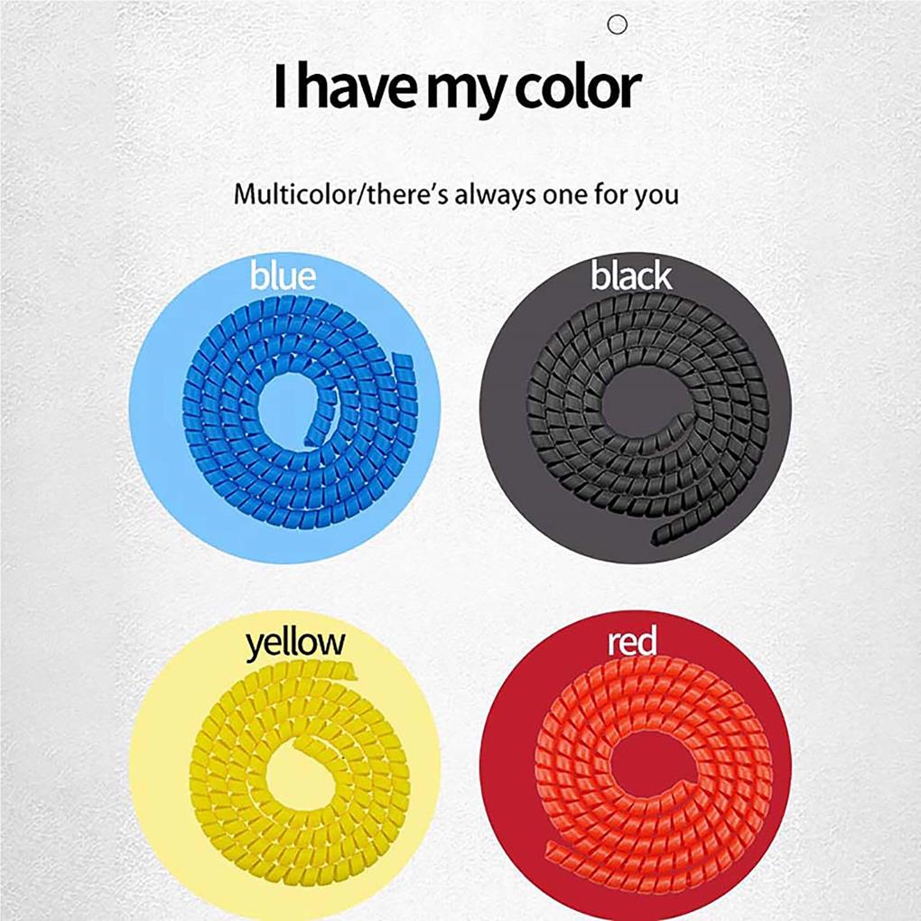 Cable Winder Wire Protector Line Organizer Handy Installation Practical Slicing Multicolored Upgraded Fittings
