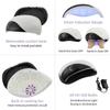 268W Modern1 UV Gel Nail Lamp LED Nail Dryer LCD Display Ice Lamps Curing Gel Polish Two Hands Lamp 69pcs Beads  With Fan