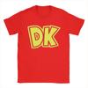2026 New Fashion Funny Donkey Kong Video Games High Quality Soft T Shirts Men's O-neck Short Sleeve Tops Cotton Summer Tops Y2K