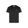 Ss23 Solid Logo Patch Crew Neck Short Sleeve T-Shirt Men Tops Black 101524113-V0029