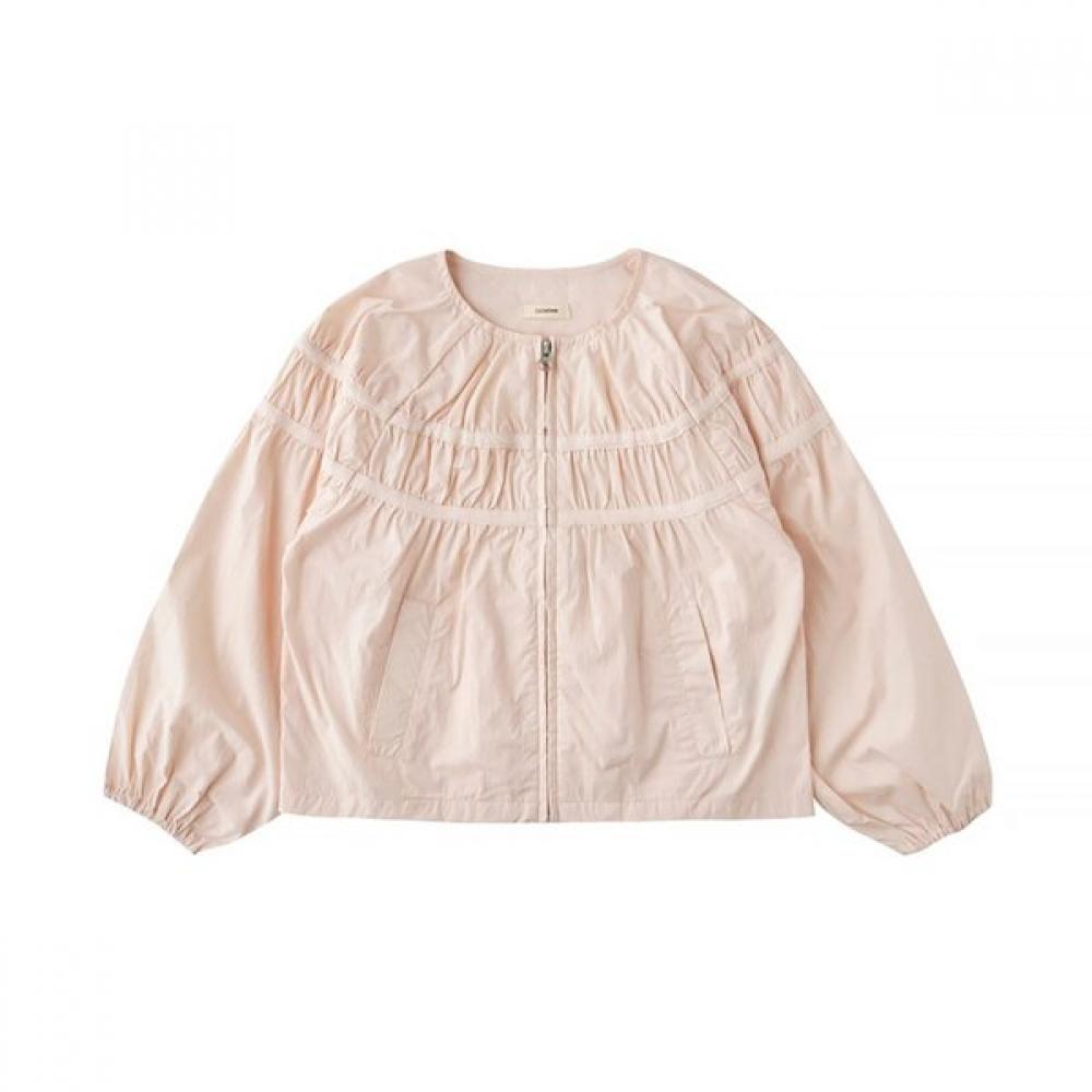 

Rulabi Little Ground Shirring Windbreaker 76312 110 01 PINK/145