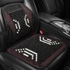 Cooling Seat Pad Back Cushion Car Accessory Ventilated Beaded Seat Cover Vehicle Chair Lumbar Back Brace Support Cushion