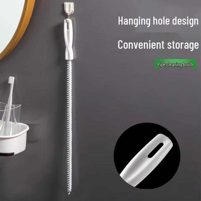 Pipe Dredger: Hair Cleaning Brush for Unclogging Washbasins and Sewers